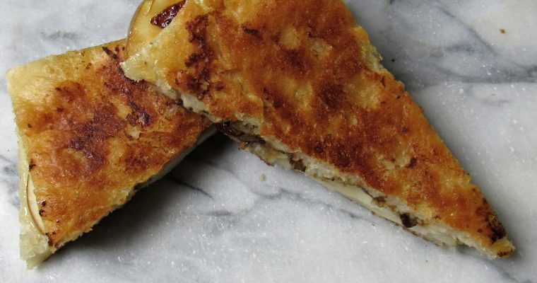Balsamic Pear Grilled Cheese