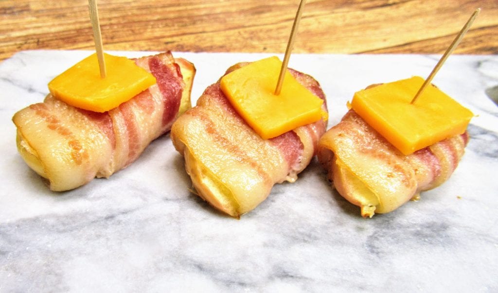 bacon wrapped apples