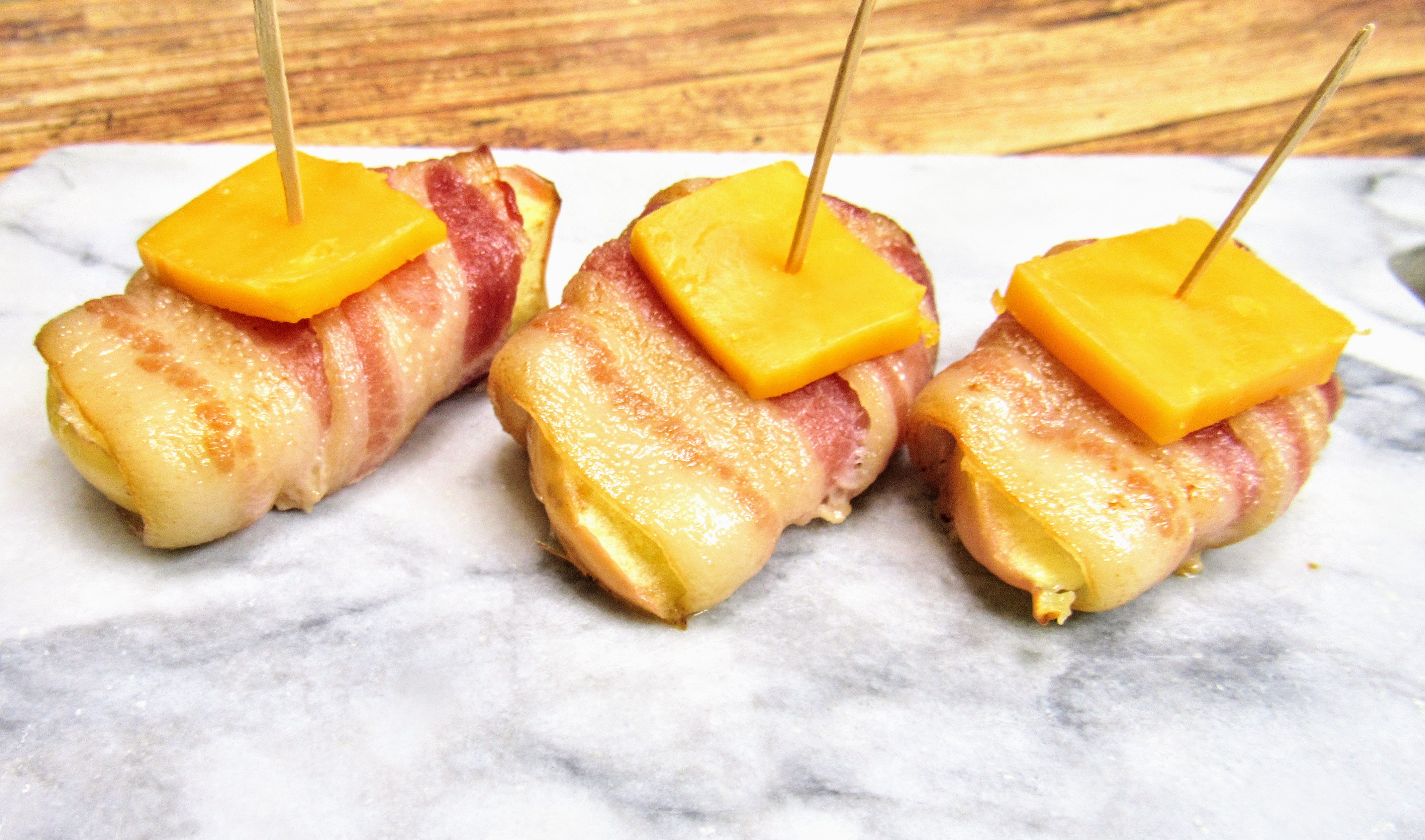 Bacon Wrapped Apples
